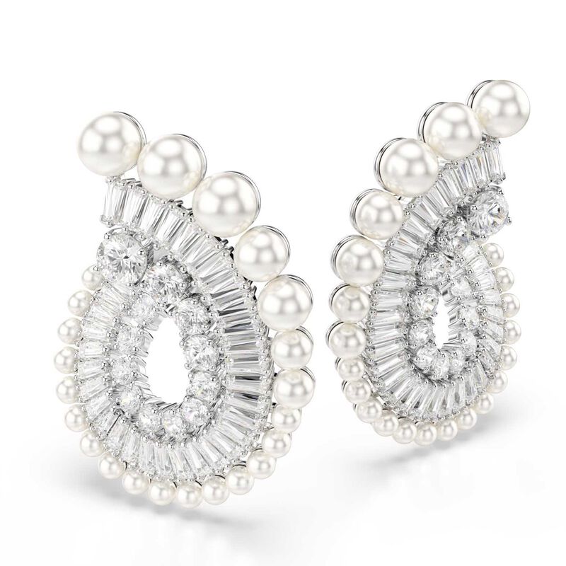 Swarovski x Ariana Grande Drop Earrings image number 1
